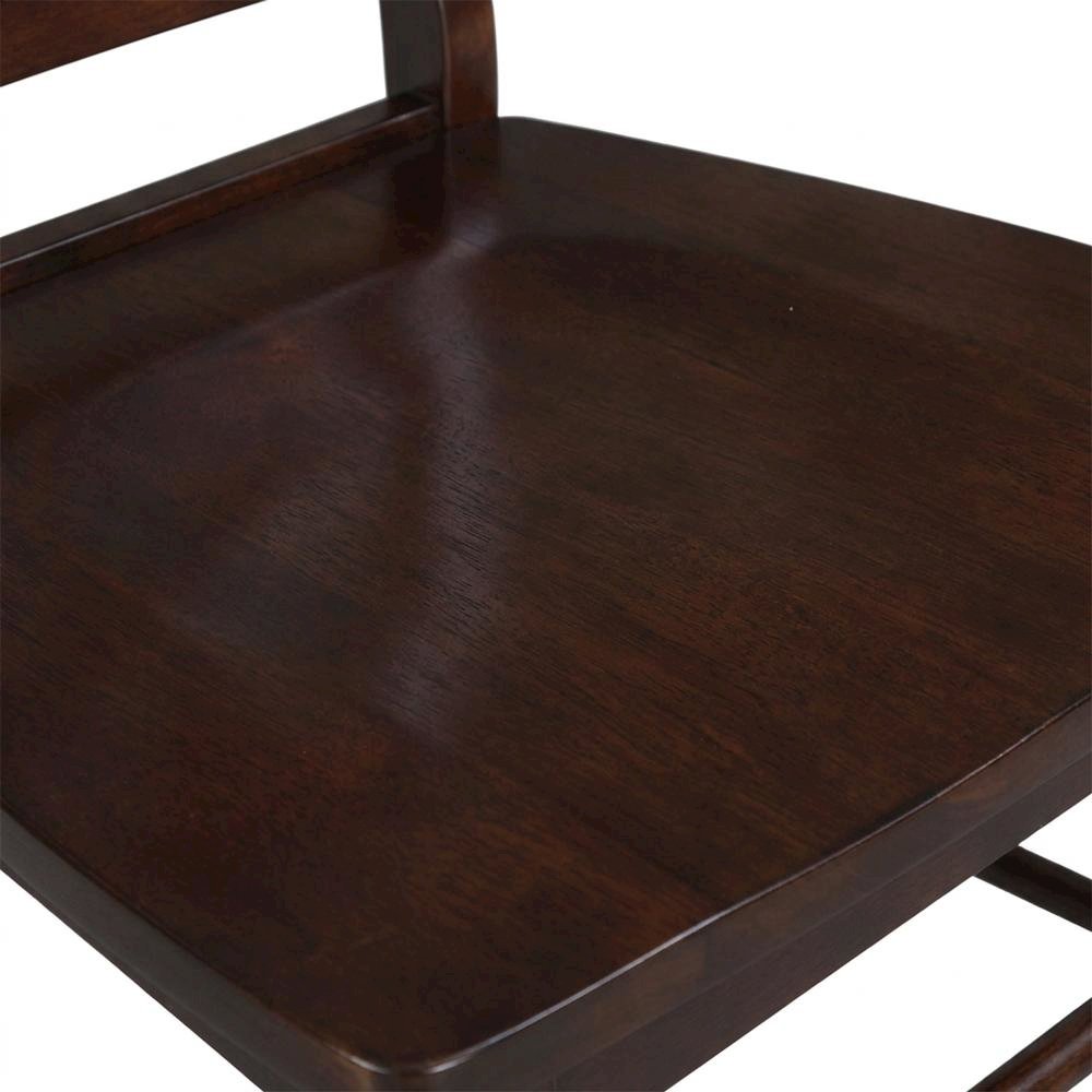 Solid Wood X-Back Dining Chair, Farmhouse Kitchen Chair for Dining Room