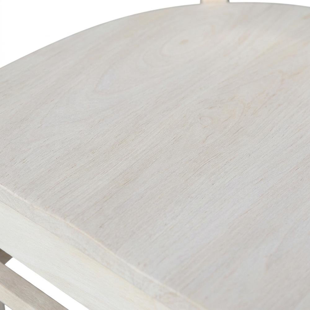 Unfinished Hardwood Dining Chairs for Kitchen and Dining Room Use