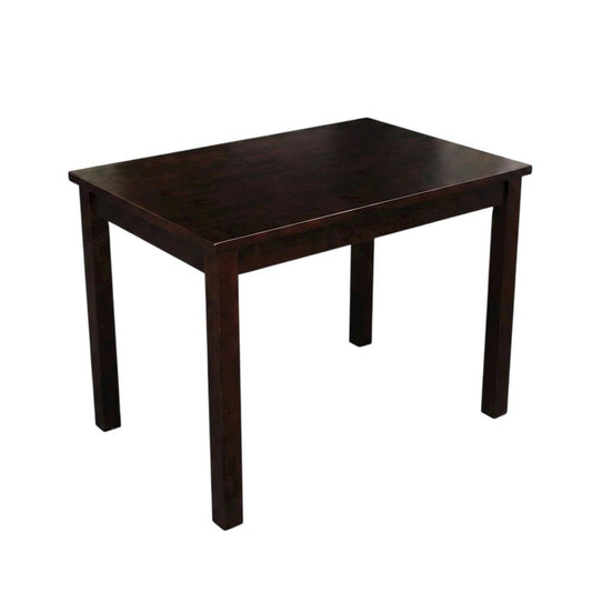 Modern Rich Mocha Coffee Table with Wipe Clean Surface