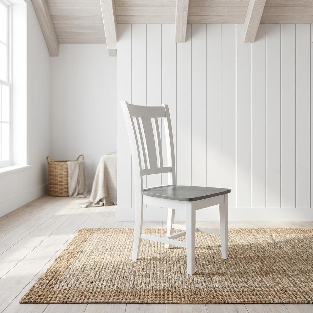 Solid Hardwood Splatback Dining Chair for Kitchen and Dining Room