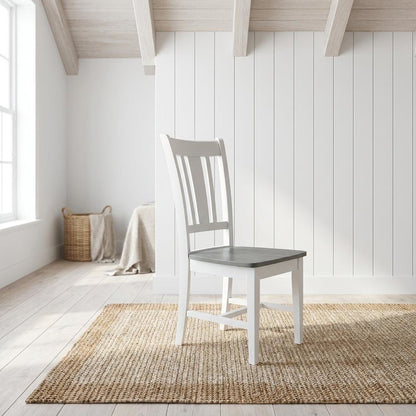 Solid Hardwood Splatback Dining Chair for Kitchen and Dining Room