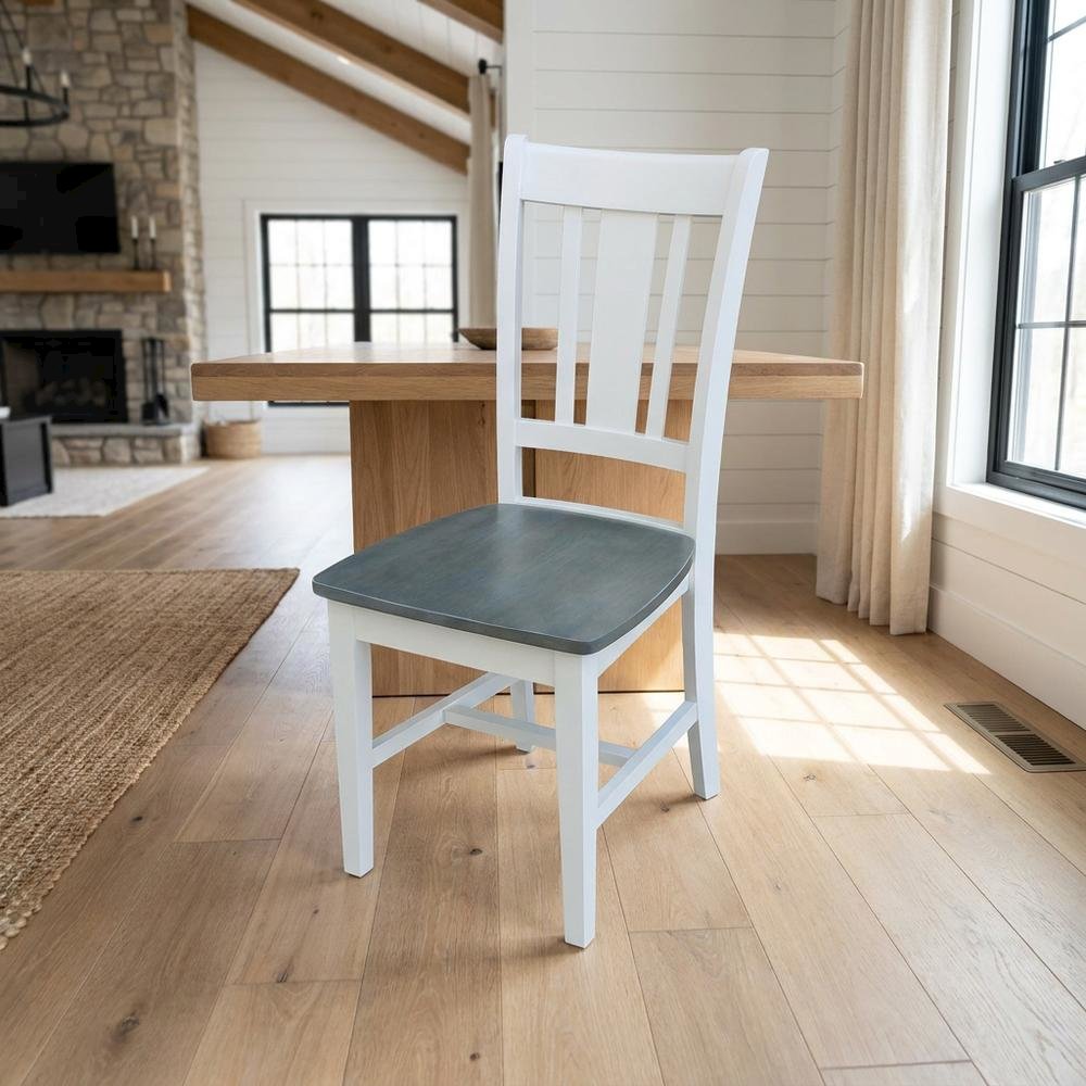 Solid Hardwood Splatback Dining Chair for Kitchen and Dining Room