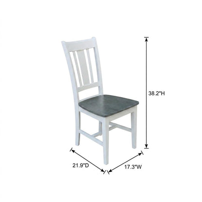 Solid Hardwood Splatback Dining Chair for Kitchen and Dining Room
