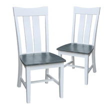 Solid Wood Dining Chairs with Classic Frame for Dining Room, Set of 2