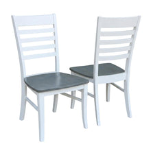 Solid Wood Ladder Back Dining Chair for Kitchen and Dining Room