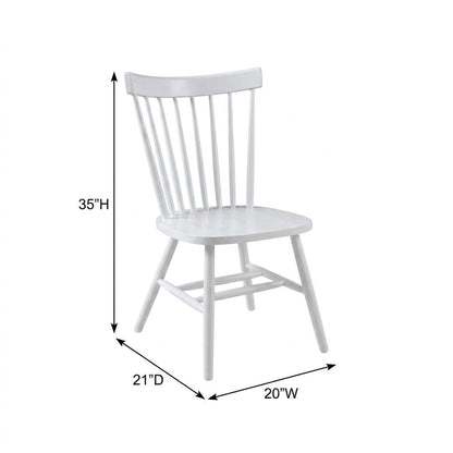 Parawood Dining Chair with Solid Wood Frame for Kitchen and Dining Room