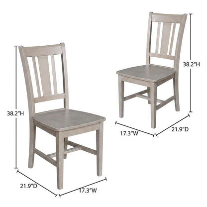 Hardwood Splatback Dining Chair for Kitchen and Dining Room Table