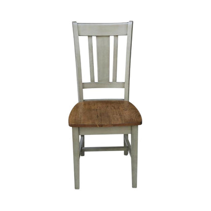 Hardwood Splatback Dining Chair with Wipe-Clean Seat for Dining Room