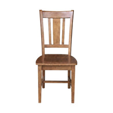 Hardwood Dining Chair with Distressed Splatback for Kitchen and Dining Room