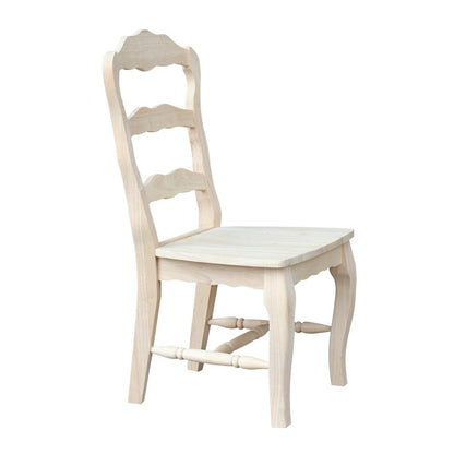 Set of Two Versailles Side Chairs, Unfinished