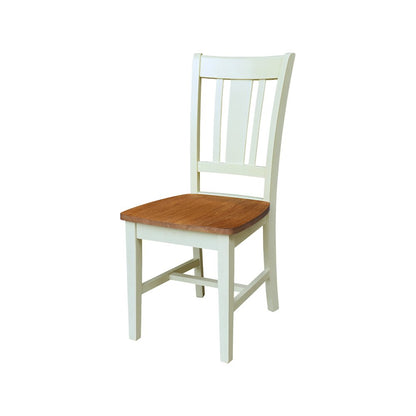 36" Solid Wood Round Top Dining Table with 4 Chairs