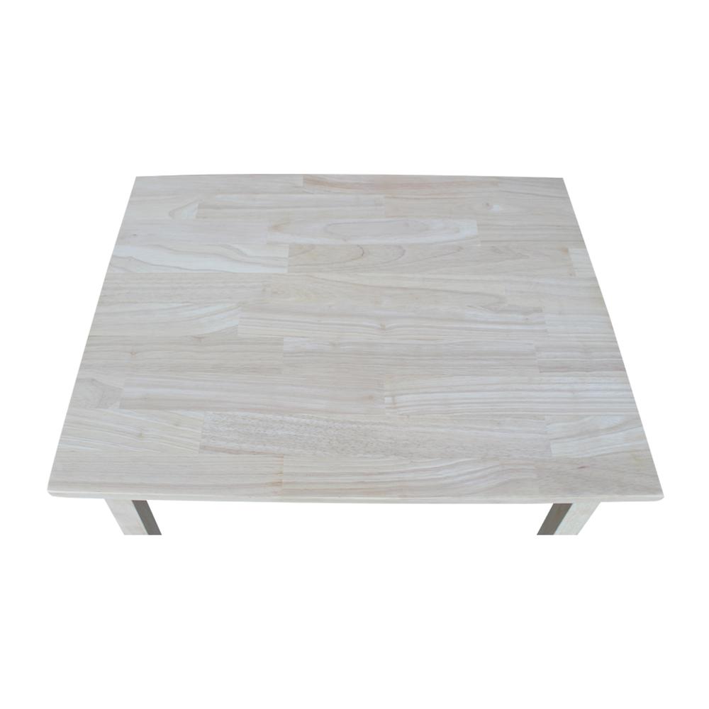 Child's Table, Unfinished