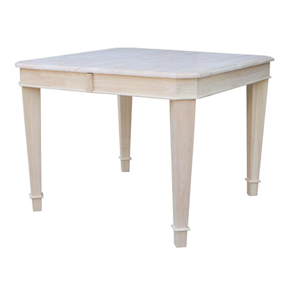 Tuscany Butterfly Leaf Dining Table, Unfinished