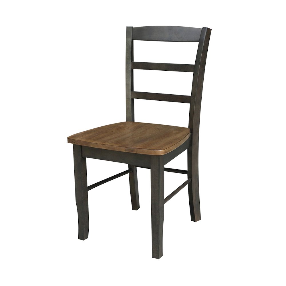 30 in Round Top Pedestal Dining Table with 2 Dining Chairs - 3 Piece Set