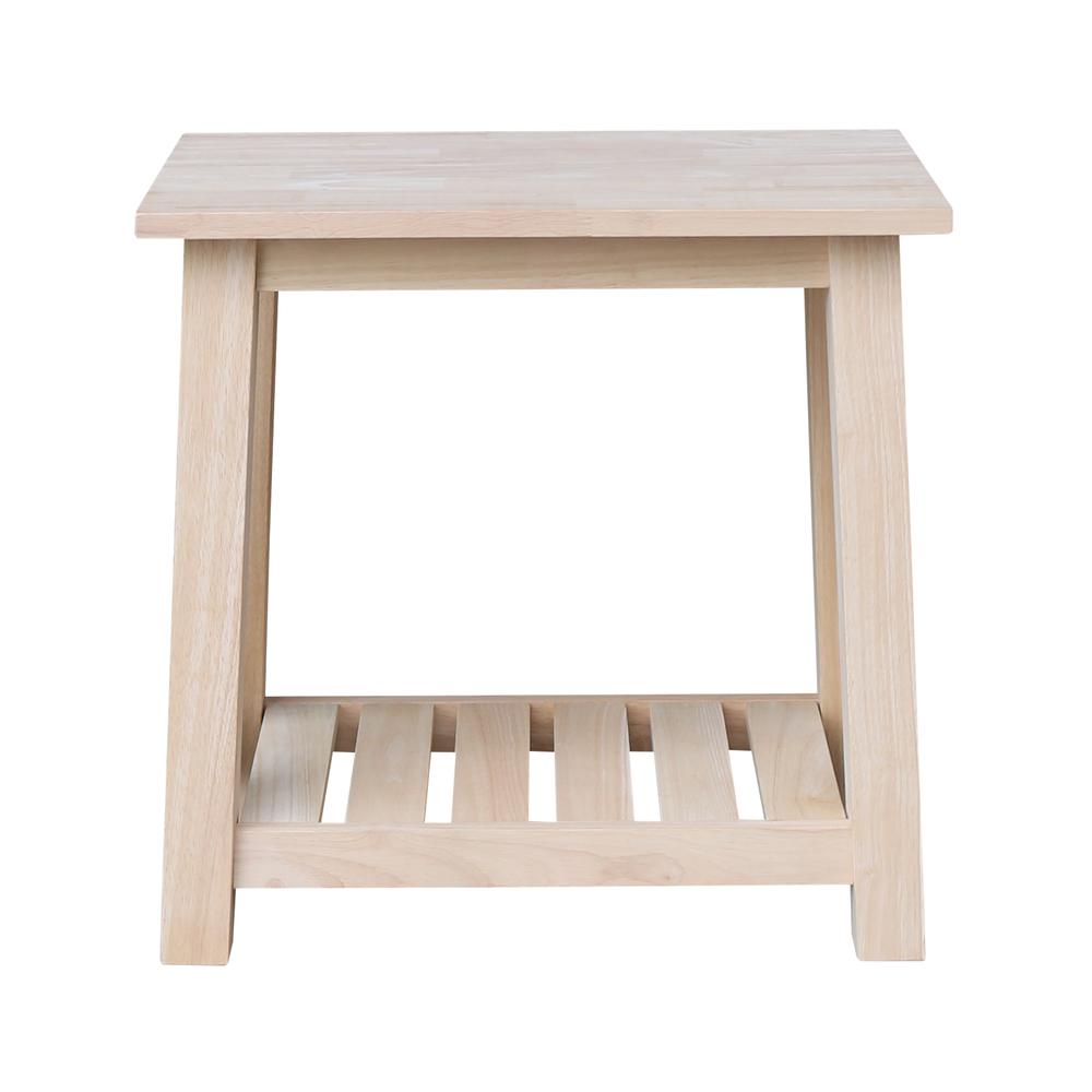 Surrey Side Table, Ready to finish