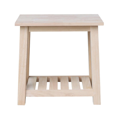 Surrey Side Table, Ready to finish