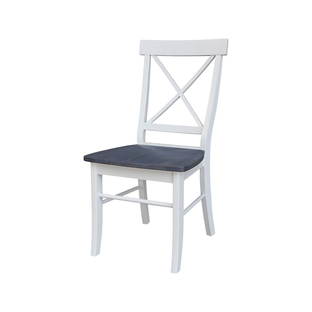 42" Round Top Dual Drop Leaf Pedestal Table with 4 Dining Chairs
