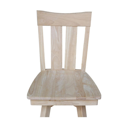 Ava Counter height Stool - 24" Seat Height, Unfinished