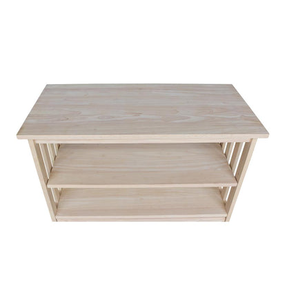 Mission Entertainment / TV Stand - 36", Unfinished