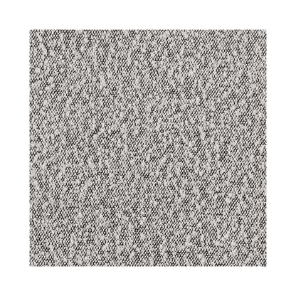 Modern Upholstered Chair with Rich Gray Boucle Fabric Set of 2