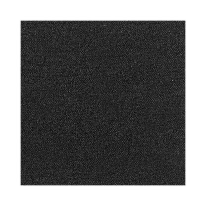 Black Counterheight (26") In Boucle Fabric And Silver Chrome Base (Set Of 2)