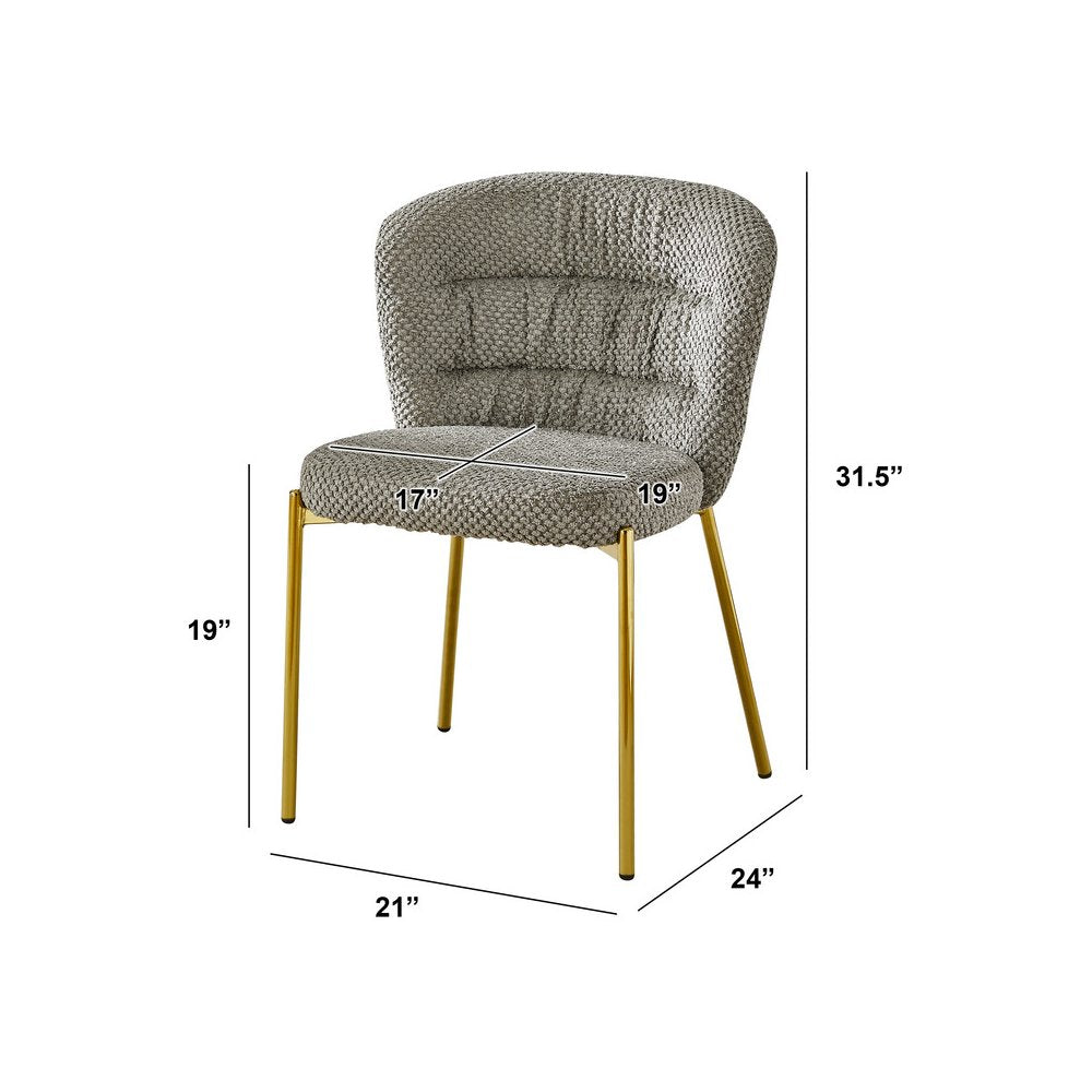 Rectangle Tempered Glass Dining Table With 4 Grey Side Chairs