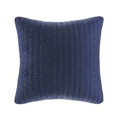 Quilted Embroidered Euro Sham, Belen Kox