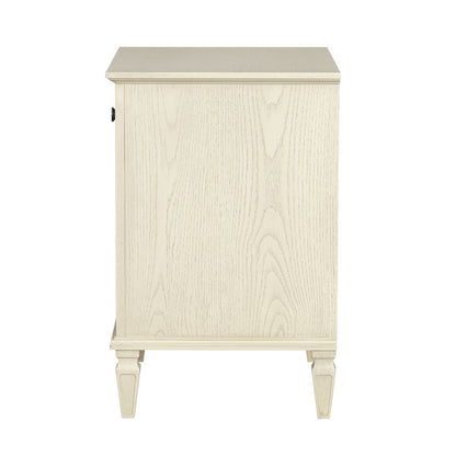 Victoria Nightstand, Antique Cream color