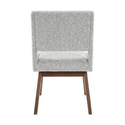 Boerang Dining Side Chair Set of 2 with Boomerang Pattern and Comfortable Design