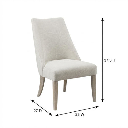 Winfield Dining Chair Set of 2 in Elegant Pattern with Comfortable Seat