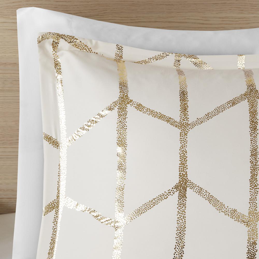 Ivory Majesty Gold Comforter Set, Belen Kox
