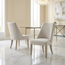 Winfield Dining Chair Set of 2 in Elegant Pattern with Comfortable Seat