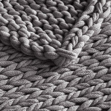 Cozy Chunky Handmade Knit Throw, Belen Kox