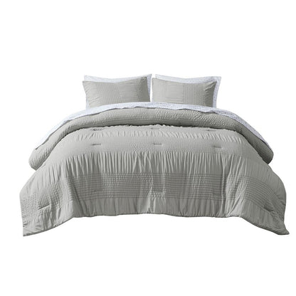 7 Piece Comforter Set with Bed Sheets