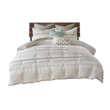 Boho Stripe Tassel Comforter Set, Belen Kox