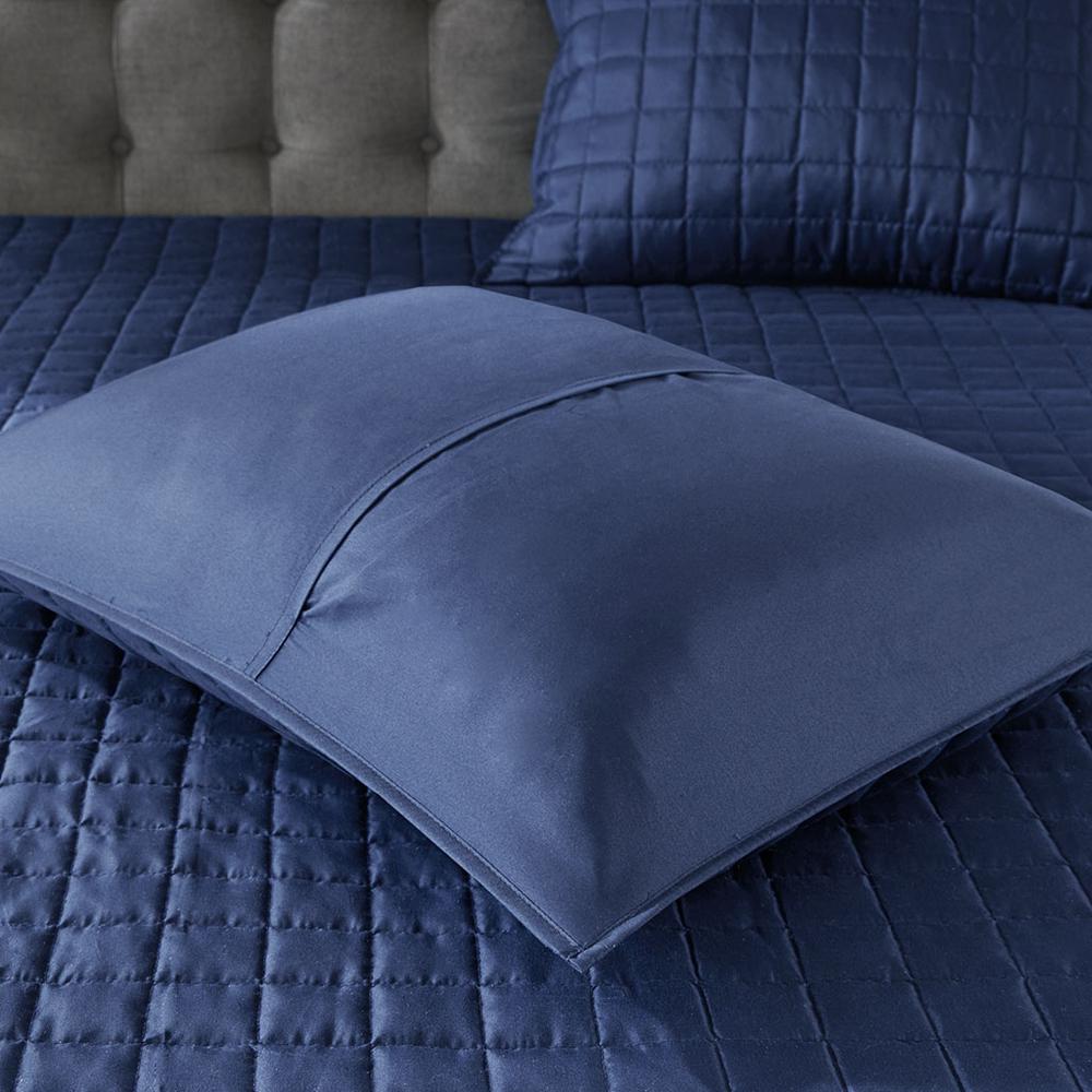 Navy Luxe 8 Piece Comforter Set, Belen Kox
