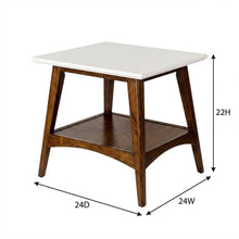 Modern End Table with Sleek Design and Durable Finish