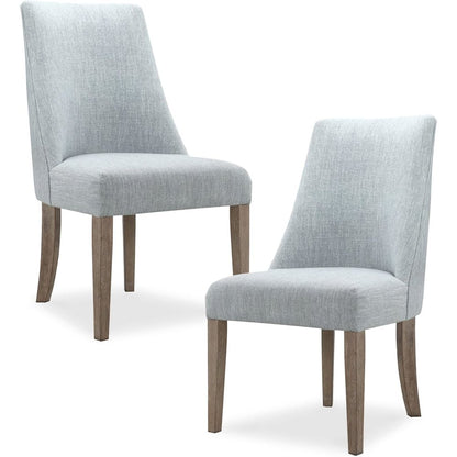 Blue Upholstered Dining Chairs – Elegant Kitchen and Dining Room Seating