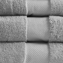 Luxe Comfort Turkish Bath Towel Set Grey, Belen Kox