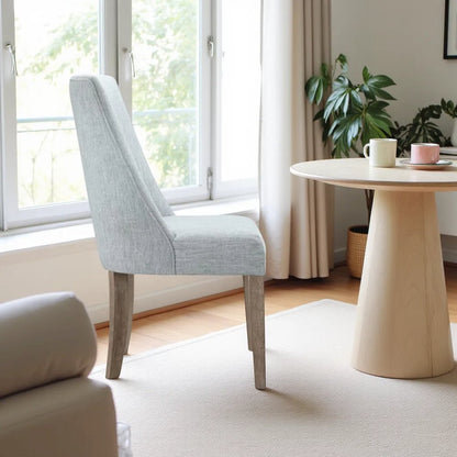Blue Upholstered Dining Chairs – Elegant Kitchen and Dining Room Seating