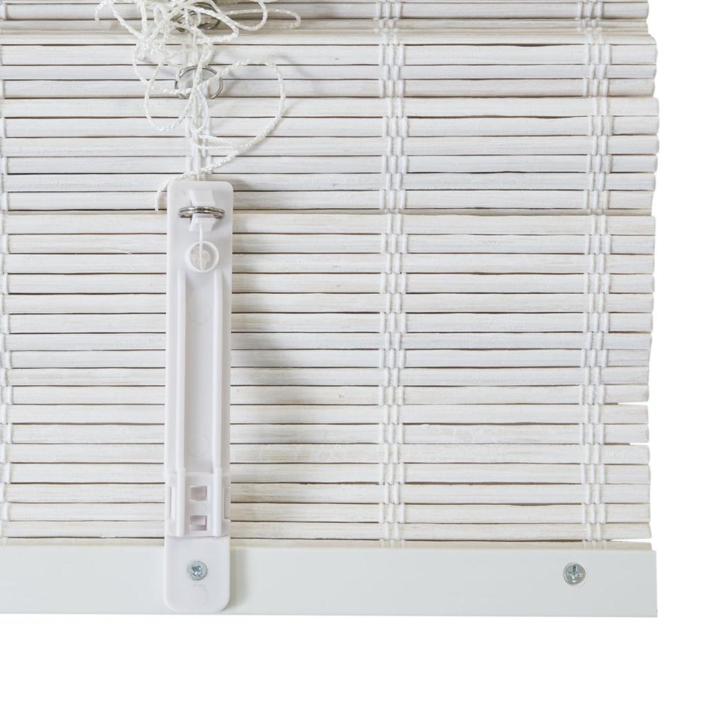 Bamboo Light Filtering Roman Shade 64"L