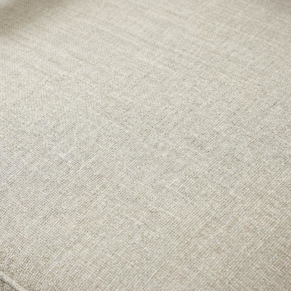 Taupe Accent Armchair with Donohue Pattern and Cushioned Seat