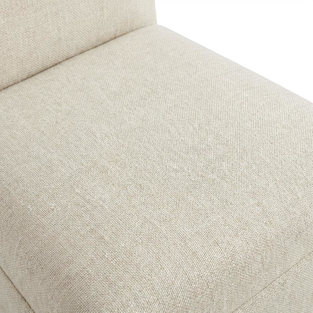 Beige Dining Chairs Set of 2 with Slipcovers, Upholstered Dining Chairs