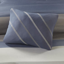 Serene Stripe Complete Bed Set with Sheets, Belen Kox