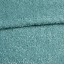 Aqua Microlight Plush Oversized Blanket, Belen Kox