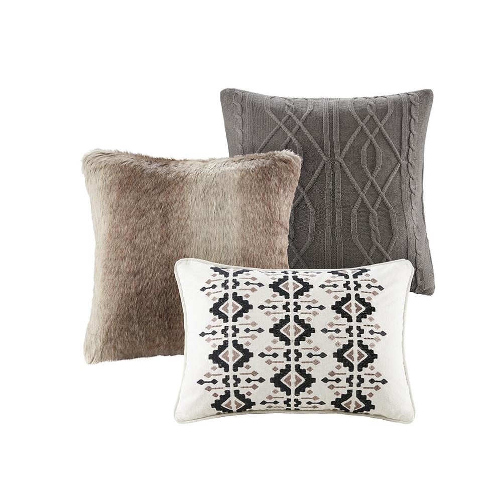 Luxury Jacquard Brown Comforter Set, Belen Kox