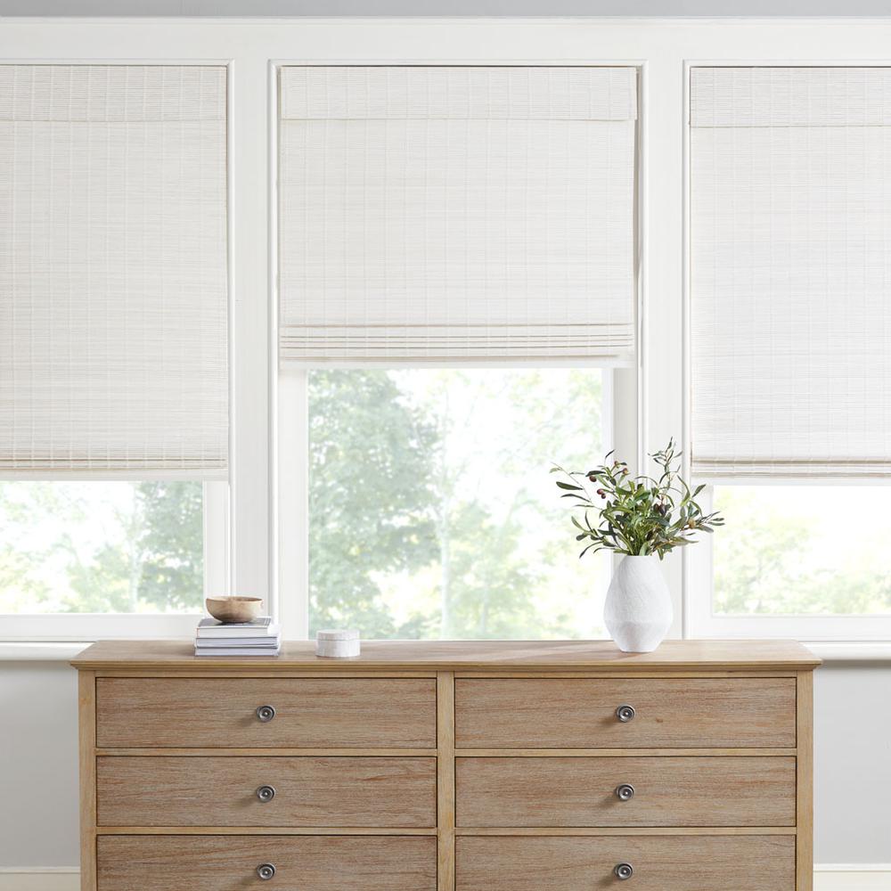 Bamboo Light Filtering Roman Shade 64"L