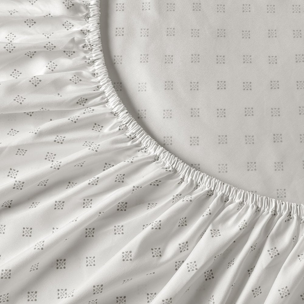 Camden Chambray Print Solid Comforter Set, Neutral color