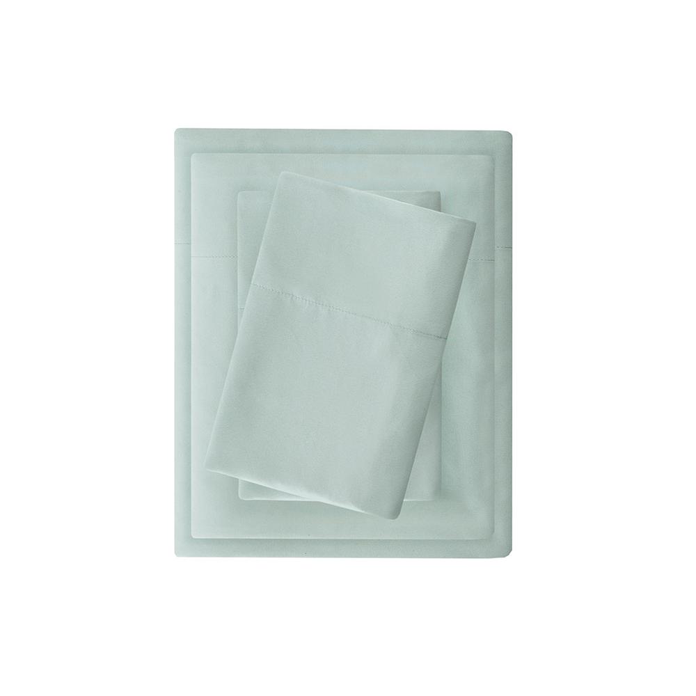 Seafoam Microcell Moisture Wicking Sheet Set, Belen Kox