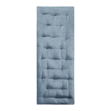 Aqua Bliss Chenille Lounge Floor Pillow Cushion, Belen Kox